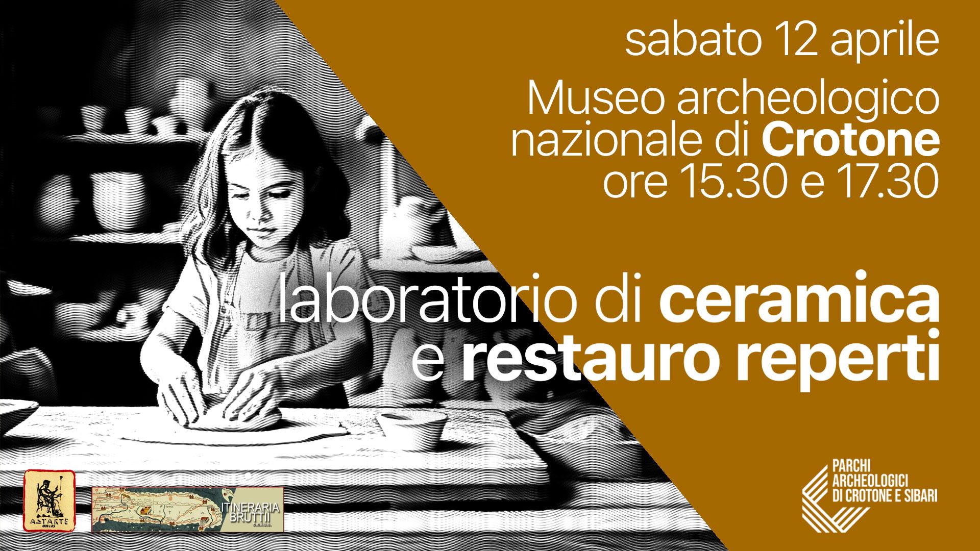 Laboratorio di ceramica e restauro dei reperti - Museo archeologico nazionale di Crotone